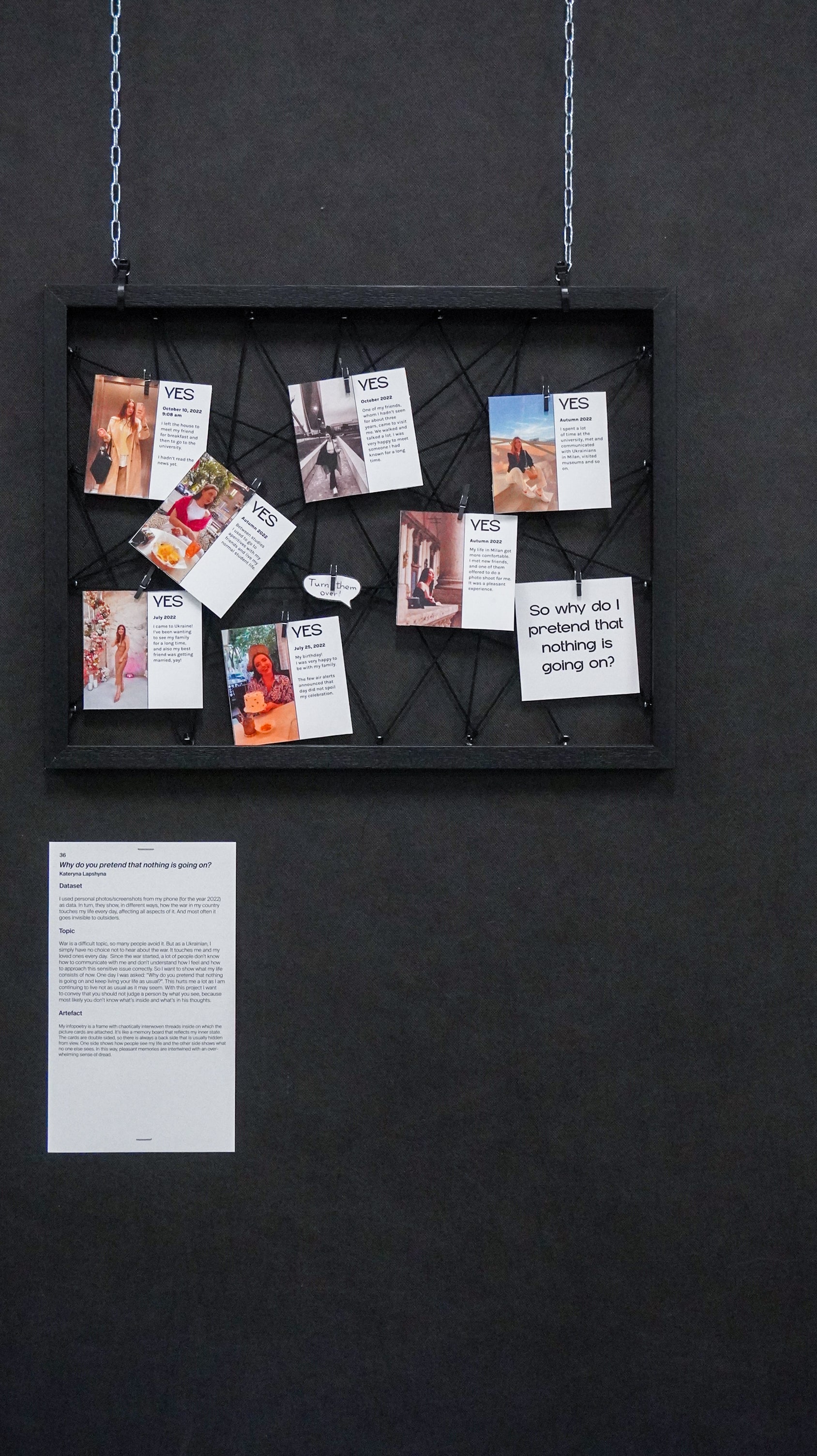 Complementary image of the project “Why do you pretend that nothing is going on?”