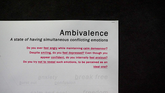 Complementary image of the project Ambivalence